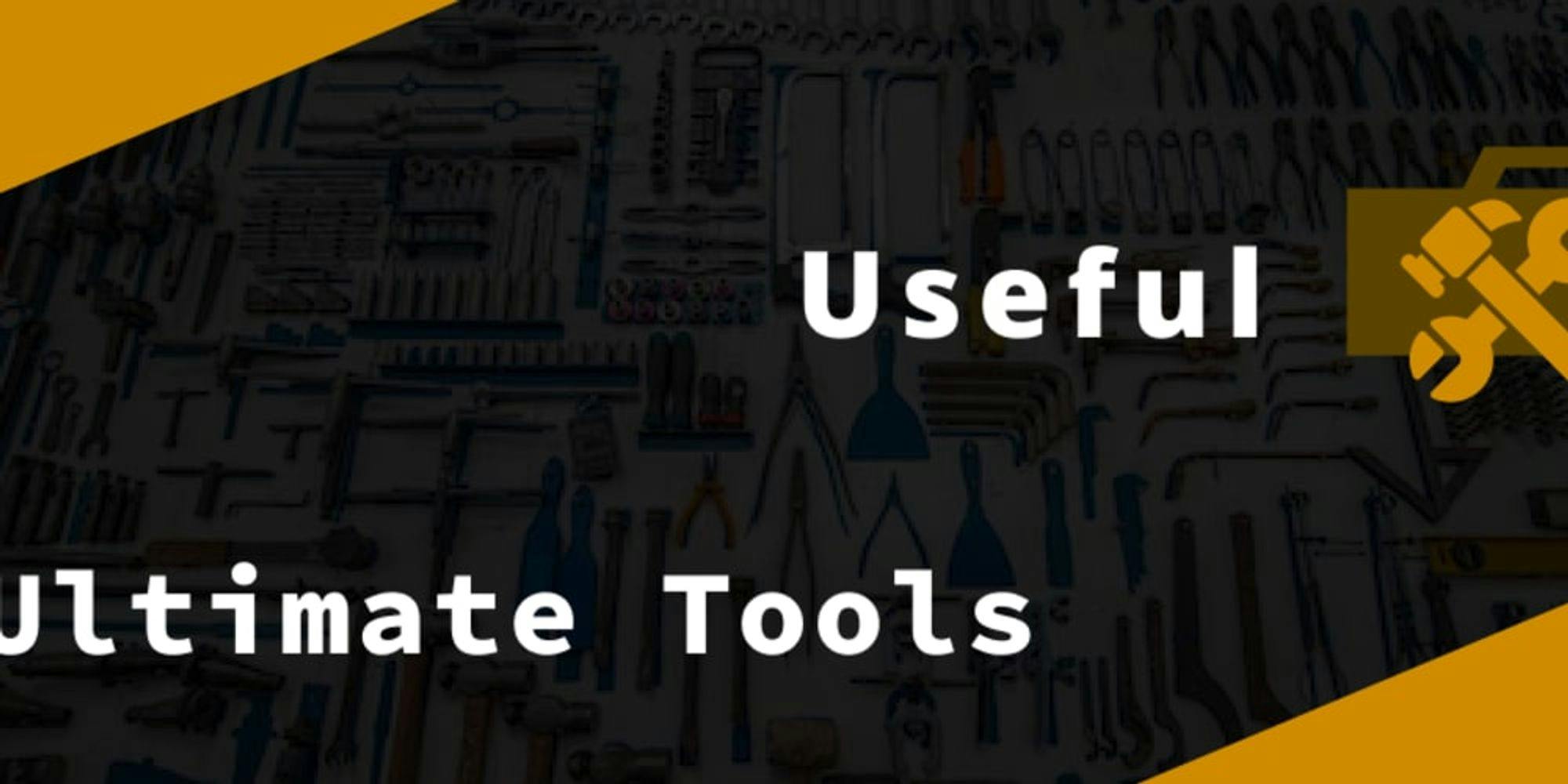 Ultimate Tools for Developers 🛠