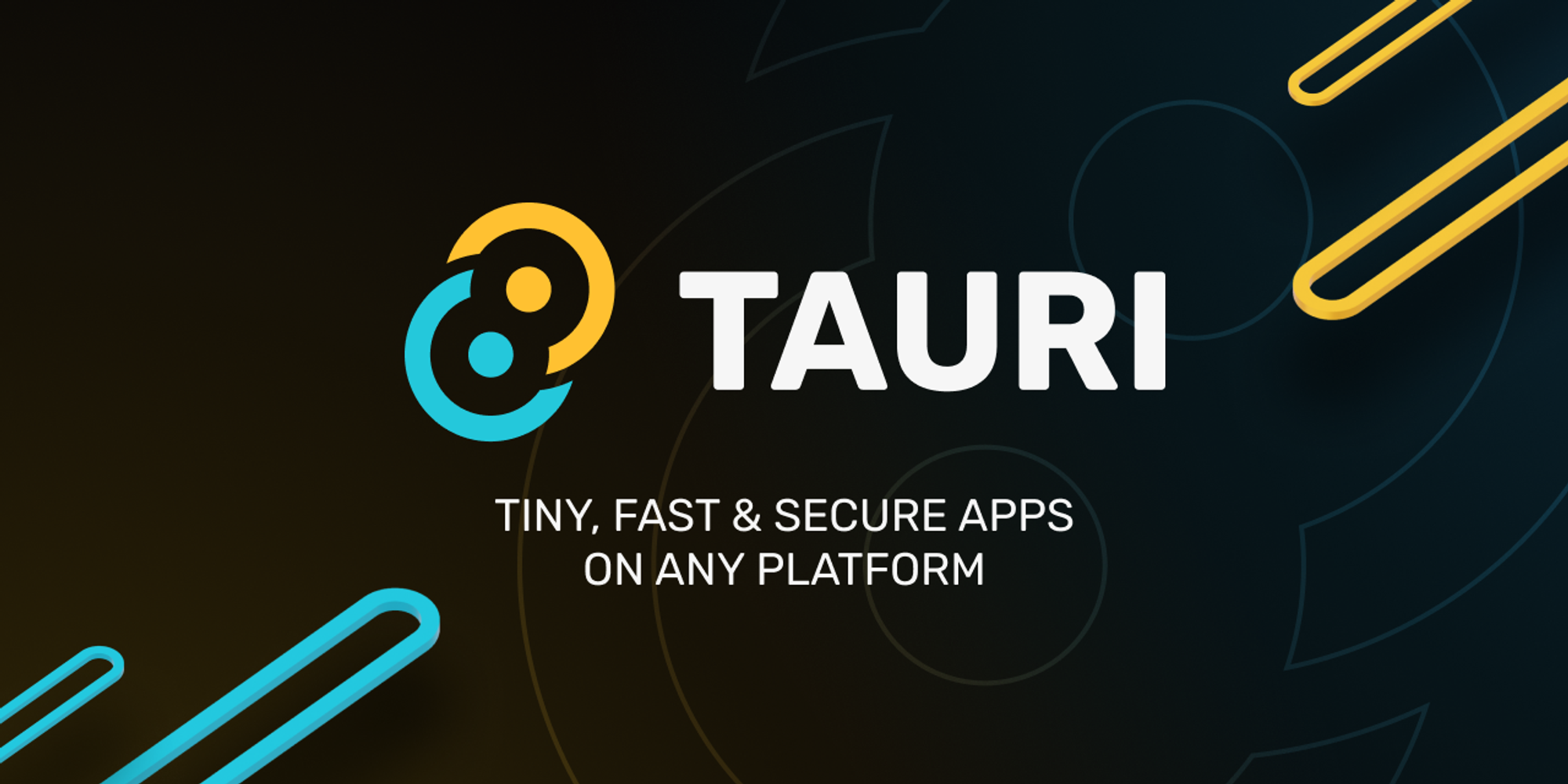 Build smaller, faster, and more secure desktop applications with a web frontend | Tauri Apps